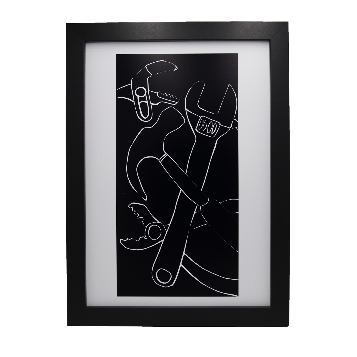 Standard Tools Lino Print | Black Ink | A3, A4, 10X8, A5, 5X7 and 6X4