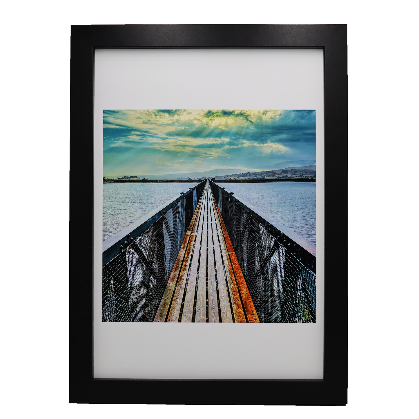 Wales Long Bridge - Photo | A3, A4, 10X8, A5, 5X7 and 6x4 matt paper |